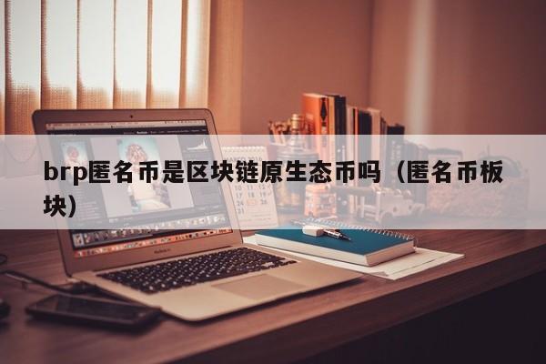 brp匿名币是区块链原生态币吗（匿名币板块）