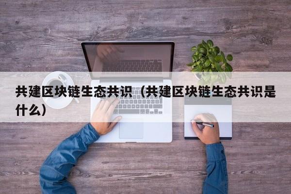 共建区块链生态共识（共建区块链生态共识是什么）