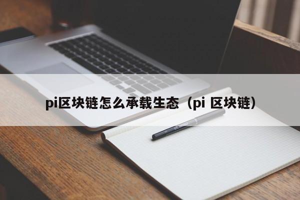 pi区块链怎么承载生态（pi 区块链）