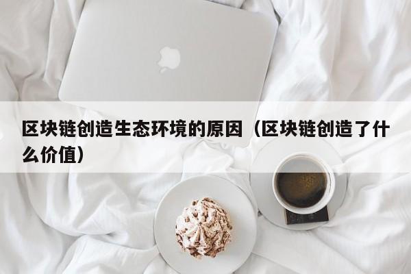 区块链创造生态环境的原因（区块链创造了什么价值）