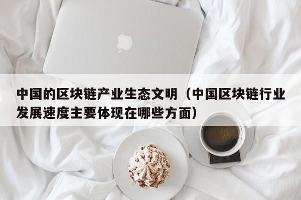 中国的区块链产业生态文明（中国区块链行业发展速度主要体现在哪些方面）
