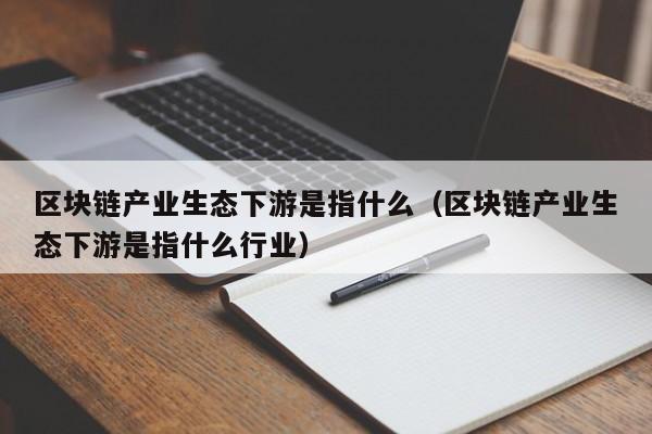 区块链产业生态下游是指什么（区块链产业生态下游是指什么行业）