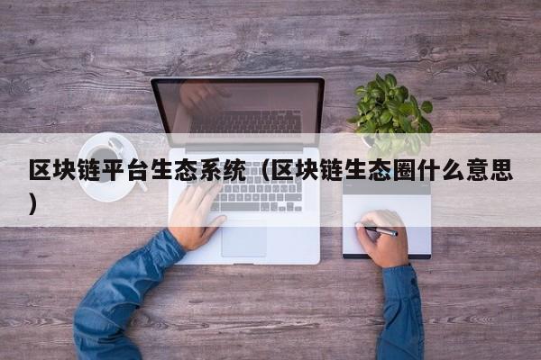 区块链平台生态系统（区块链生态圈什么意思）